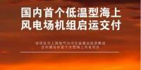 國內(nèi)首個(gè)低溫型海上風(fēng)電場機(jī)組啟運(yùn)交付的背后