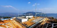 恩施一座220千伏變電站進入電氣安裝階段
