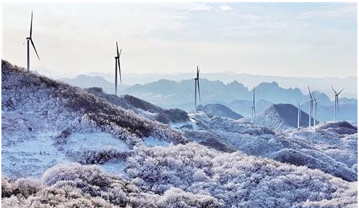 湖北?？悼h風(fēng)力發(fā)電好風(fēng)光