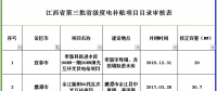 264MW！江西公示第三批省級光伏度電補貼目錄項目審核結(jié)果
