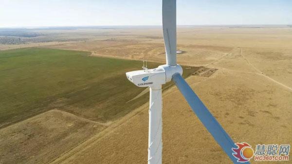 金風科技GW3.0MW(S)智能風機是目前美國境內最高風力發(fā)電機組