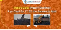 4月印度煤炭進(jìn)口量同比降9%至1732萬噸