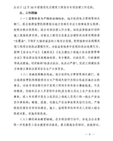 能源局：專項(xiàng)治理風(fēng)電、太陽能發(fā)電等發(fā)電建設(shè)工程和電網(wǎng)建設(shè)工程
