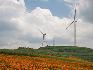 山西電建中標(biāo)華潤中陽50MW風(fēng)電項目2號標(biāo)段主體施工