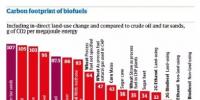 【數(shù)據(jù)】各種生物燃料能否減少碳排放？有的可以 有的卻比石油排放還高!