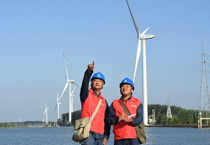 安徽首個湖面風(fēng)力電場發(fā)電量超過40億千瓦時