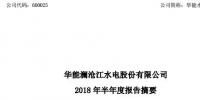 半年報丨華能水電上半年實現(xiàn)營業(yè)收入 64.69 億元