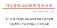 新疆電力市場優(yōu)先保障及偏差處理結算方案征意見 電力用戶市場化交易電量“月結年清”或“月結月清”