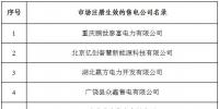 冀北新增北京推送的6家售電公司 另有業(yè)務(wù)范圍、注冊信息變更的4家售電公司手續(xù)生效