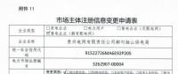 貴州公示2家售電公司、3家電力用戶及1家電網(wǎng)企業(yè)的注冊信息變更申請