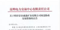 雙邊協(xié)商交易電量履約不足！云南一家電力用戶被暫停雙邊協(xié)商交易資格